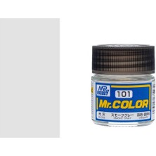 Mr Hobby Gunze C101 10 Ml. Smoke Gray, Mr.color Serisi Maket Boyası