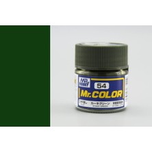 Mr Hobby Gunze C054 10 Ml. Khaki Green, Mr.color Serisi Maket Boyası