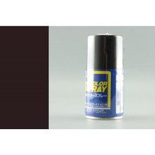 Mr Hobby Gunze S033 100 Ml. Flat Black, Sprey Mr.color Serisi Maket Boyası