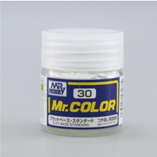 Mr Hobby Gunze C030 10 Ml. Flat Base, Mr.color Serisi Maket Boyası