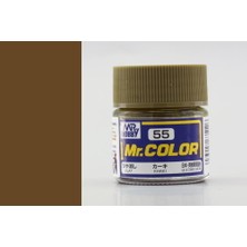Mr Hobby Gunze C055 10 Ml. Khaki, Mr.color Serisi Maket Boyası