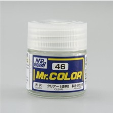 Mr Hobby Gunze C046 10 Ml. Clear, Mr.color Serisi Maket Boyası
