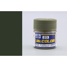Mr Hobby Gunze C023 10 Ml. Dark Green (2), Mr.color Serisi Maket Boyası
