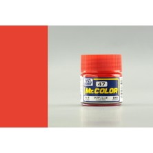 Mr Hobby Gunze C047 10 Ml. Clear Red, Mr.color Serisi Maket Boyası