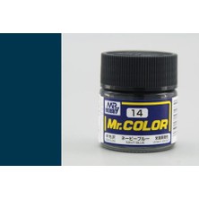 Mr Hobby Gunze C014 10 Ml. Navy Blue, Mr.color Serisi Maket Boyası