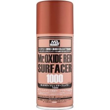 Mr Hobby Gunze B525 170 Ml. Mr.primer 1000, Oksit Kırmızı, Sprey Astar Maket Boyası