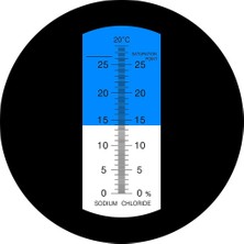 Atc Tuzluluk Ölçer Refraktometre - 0 - 28 % Atc - Deniz Suyu / Tuzlu Çözeltiler Ölçümü