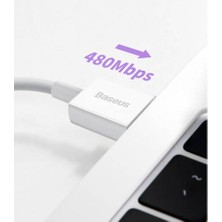 Baseus USB To Type-C Pd 66W 1m Ultra Hızlı Type-C Şarj Kablosu Huawei Samsung Xiaomi Şarj Kablosu