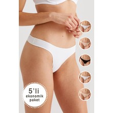 Pierre Cardin 2051 Kadın Noshow Thong 5Li Paket Külot