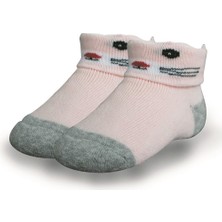 Bibaby Biorganic Cunning Havlu Çorap 68375 Pembe
