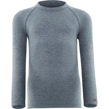 Blackspade Çocuk Termal Tişört 2. Seviye 9265 - Gri Melanj