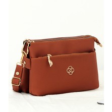 Bipanya Hub Lacoste 3 Bölmeli Kadın Omuz Çantası BP-4521O