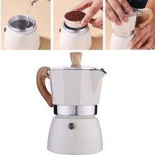 Coffee Hutt Beyaz Moka Pot 6 Cup