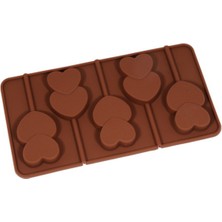 Pastry planet kalp çubuklu çikolata kalıbı