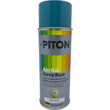 Piton Akrilik Sprey Boya 400 Ml Ral5018 Turkuaz