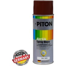 Piton Akrilik Sprey Boya 400 Ml Ral3009 Oksit Kırmızı