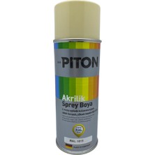 Piton Akrilik Sprey Boya 400 Ml Ral1015 Açık Fildişi