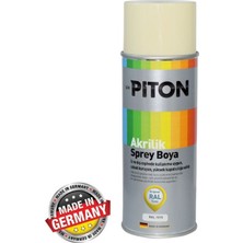 Piton Akrilik Sprey Boya 400 Ml Ral1015 Açık Fildişi