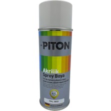 Piton Akrilik Sprey Boya 400 Ml Ral9002 Gri Beyaz