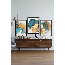 Özcanlar Çerçeve Çerçeveli Tablo Çerçeveler Dekorasyon Ev Dekoru Üçlü Çerçeve Modern Tablolar Özc-53