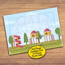 Asilmeydan Eğlenceli Oyun Parkı Çocuklara Özel Puzzle Yapboz TABLO-195PZ
