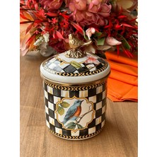 Rossev  Paradise Emaye Kavanoz-12 cm