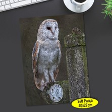 Asilmeydan Asil Duruşlu Sevimli Baykuş 240 Parça Puzzle YAPBOZ-72239726