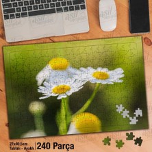 Asilmeydan Asil Hobi - Güzel Çiçek - Papatya - Doğa - Naturel - Yapboz - Ayak Destekli 240 Parça Puzzle