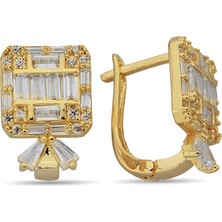 ÇGK KUYUMCULUK Altın Baget Küpe