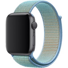 MobaxAksesuar Apple Watch 10 42mm - 38/40/41mm Kordon Hasır Kordon 2/3/4/5/6/se/7/8/9