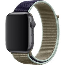 MobaxAksesuar Apple Watch 10 42mm - 38/40/41mm Kordon Hasır Kordon 2/3/4/5/6/se/7/8/9