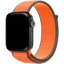 MobaxAksesuar Apple Watch 10 42mm - 38/40/41mm Kordon Hasır Kordon 2/3/4/5/6/se/7/8/9