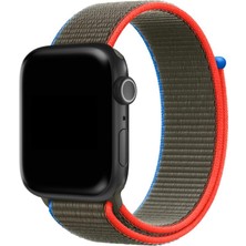 MobaxAksesuar Apple Watch 10 42mm - 38/40/41mm Kordon Hasır Kordon 2/3/4/5/6/se/7/8/9