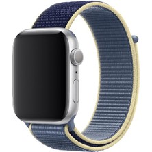 MobaxAksesuar Apple Watch 10 42mm - 38/40/41mm Kordon Hasır Kordon 2/3/4/5/6/se/7/8/9