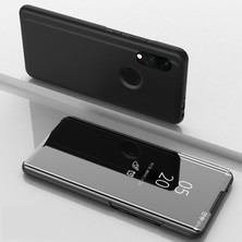 Dacare Xiaomi Redmi 7 / Redmi Y3 Için Pc + Pu Deri Telefon Kılıfı - Siyah (Yurt Dışından)