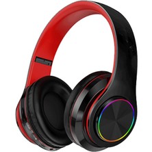 Getek B39 Kablosuz Bluetooth Kulaklık Kulak Üstü Kulaklık - Kırmızı/siyah (Yurt Dışından)