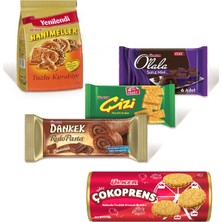 Ülker Tatlı & Tuzlu Atıştırmalık Avantaj Paketi 980 gr Çeşitli Lezzetler İçerir