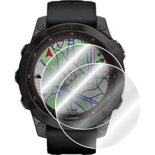 IPG Garmin Fenix 7 7 Solar 7 Sapphire ile Uyumlu Ipg Ekran Koruyucu (2 Adet)