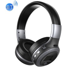 Zealot B19 Katlanır Kafa Bluetooth Stereo Müzik Kulaklık (Gri) (Yurt Dışından)