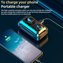 Hongshou R11 LED Işık + Dijital Ekran Bluetooth Kulaklık (Yurt Dışından)