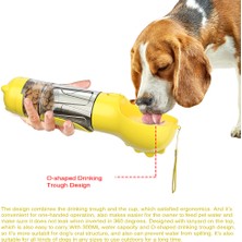 Yongtai Beauty Life Yürüyüş Için Taşınabilir Köpek Su Şişesi - Sarı (Yurt Dışından)
