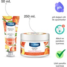 Deep Fresh Prebiyotik Nemlendirici El ve Vücut Kremi Şeftali 50 ml ve 250 ml