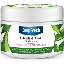 Deep Fresh Prebiyotik Nemlendirici El ve Vücut Kremi Yeşil Çay 250 ml