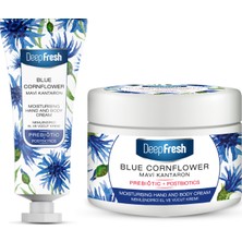 Deep Fresh Prebiyotik Nemlendirici El ve Vücut Kremi Mavi Kantaron 50 ml ve 250 ml