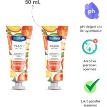 Deep Fresh Prebiyotik Nemlendirici El ve Vücut Kremi Şeftali 50 ml 2 Adet