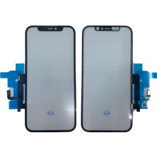 Teknonet  iPhone 12 Uyumlu Dokunmatik Lens + Filmli (Siyah) NT-92522