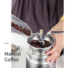 Paslanmaz Çelik Konteyner Manuel Kahve Çekirdeği Değirmeni Değirmenleri Makinesi El Konik Kahve Değirmeni Biber Baharat Değirmenleri