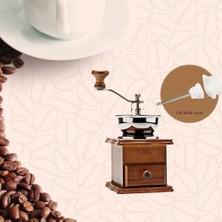 Kahve Çekirdeği Değirmeni Ahşap Manuel Kahve Değirmeni El Paslanmaz Çelik Retro Kahve Baharat Mini Çapak Değirmeni Seramik ile