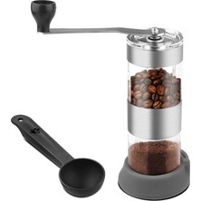 Kahve Değirmeni Manuel El Krank Yıkanabilir Ayarlanabilir Kahve Çekirdekleri Kahve Değirmeni Kahve Değirmeni Ev Aksesuarları