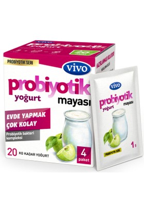 Vivo Probiyotik Yoğurt Mayası 4 gr